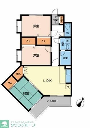 プライムアーバン武蔵小金井の物件間取画像